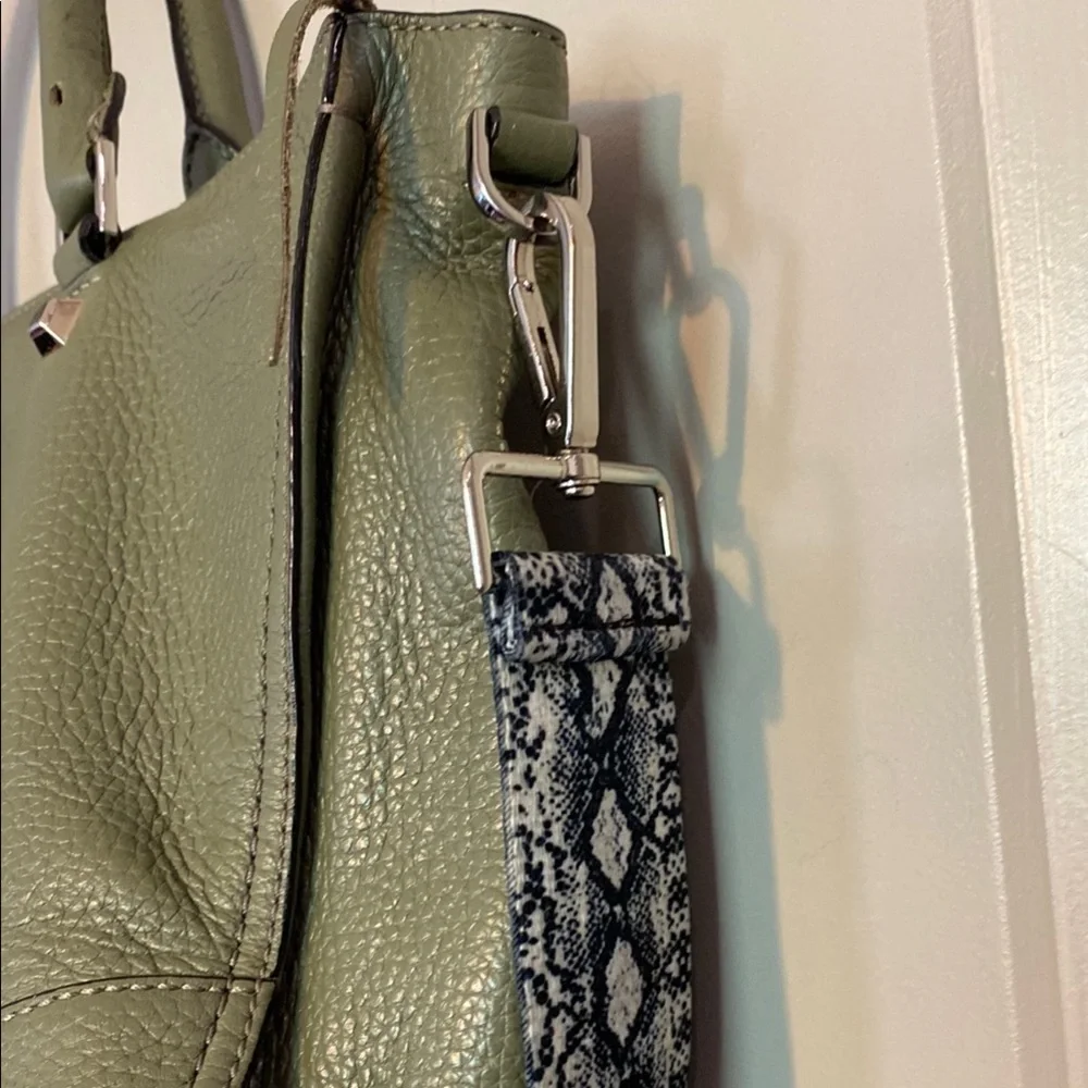 Rebecca Minkoff Olive Green Leather Handbag